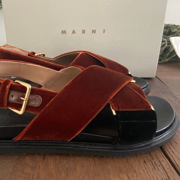 Marni  VELVET FUSSBETT SANDAL